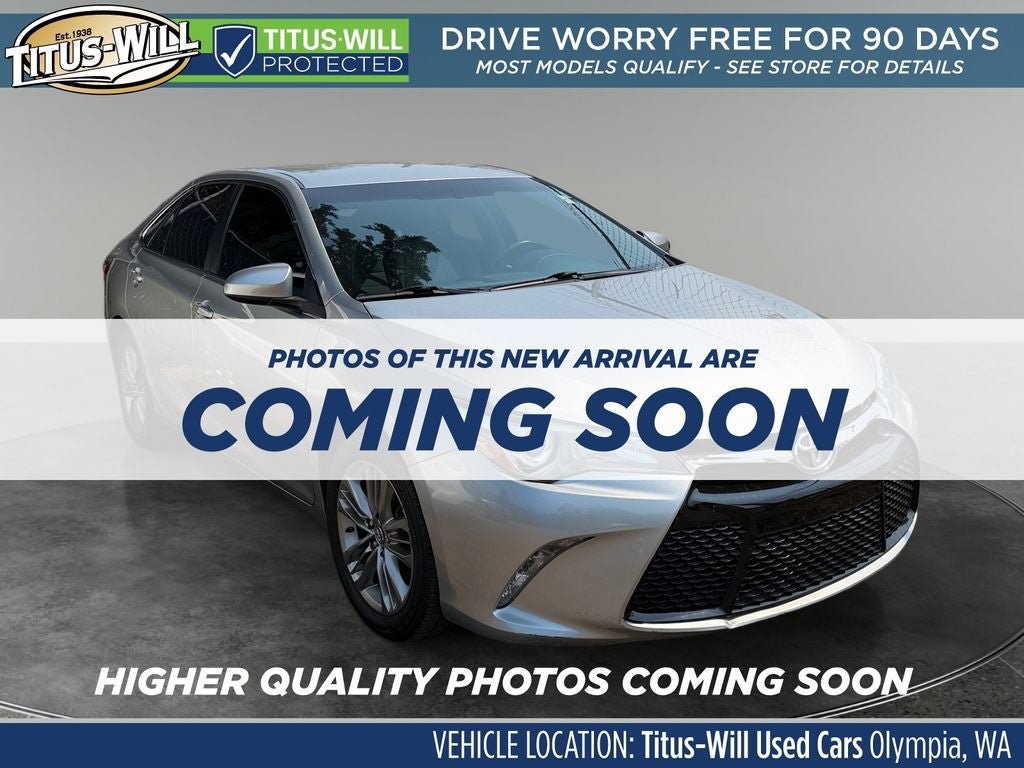 Used 2016 Toyota Camry SE