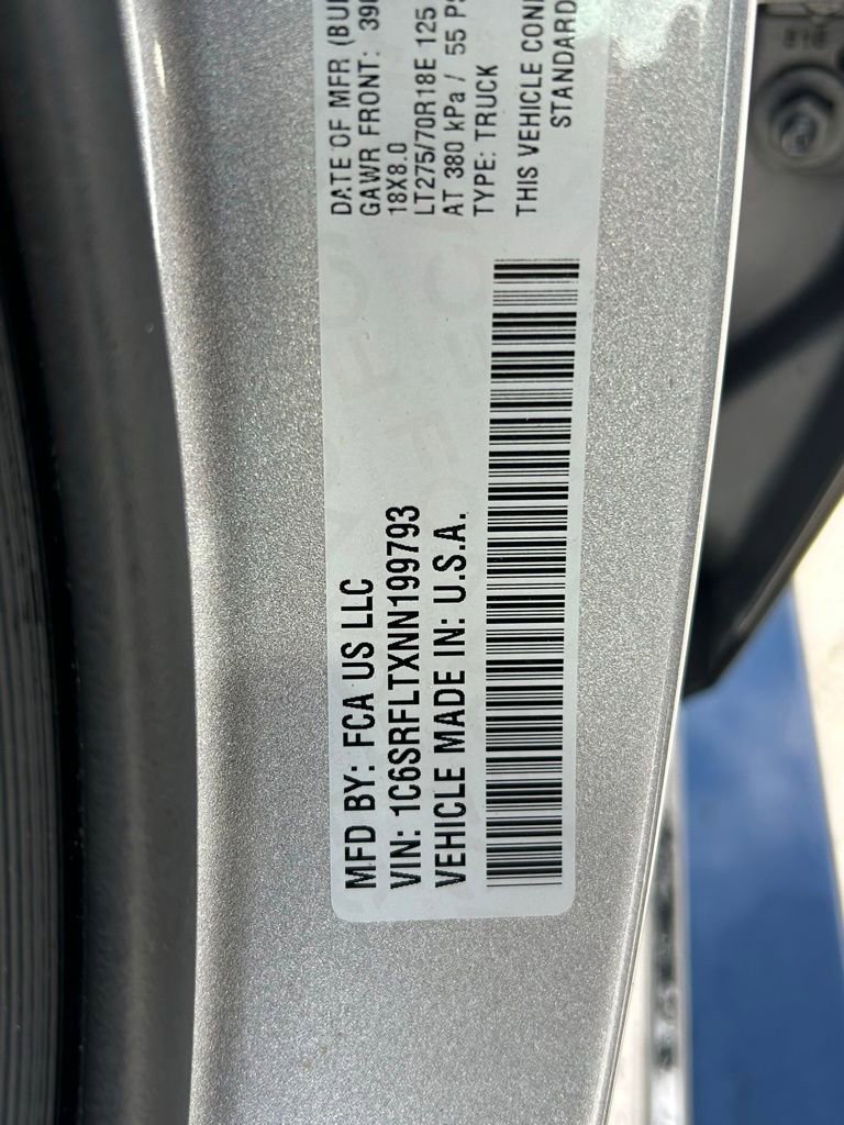 Certified 2022 RAM 1500 Rebel w/ Rebel Level 1 Equipment Group image 57