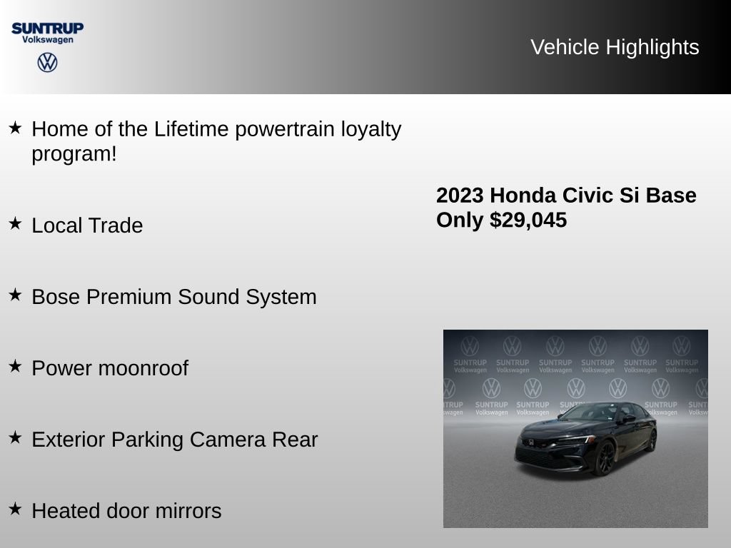 Used 2023 Honda Civic Si image 7