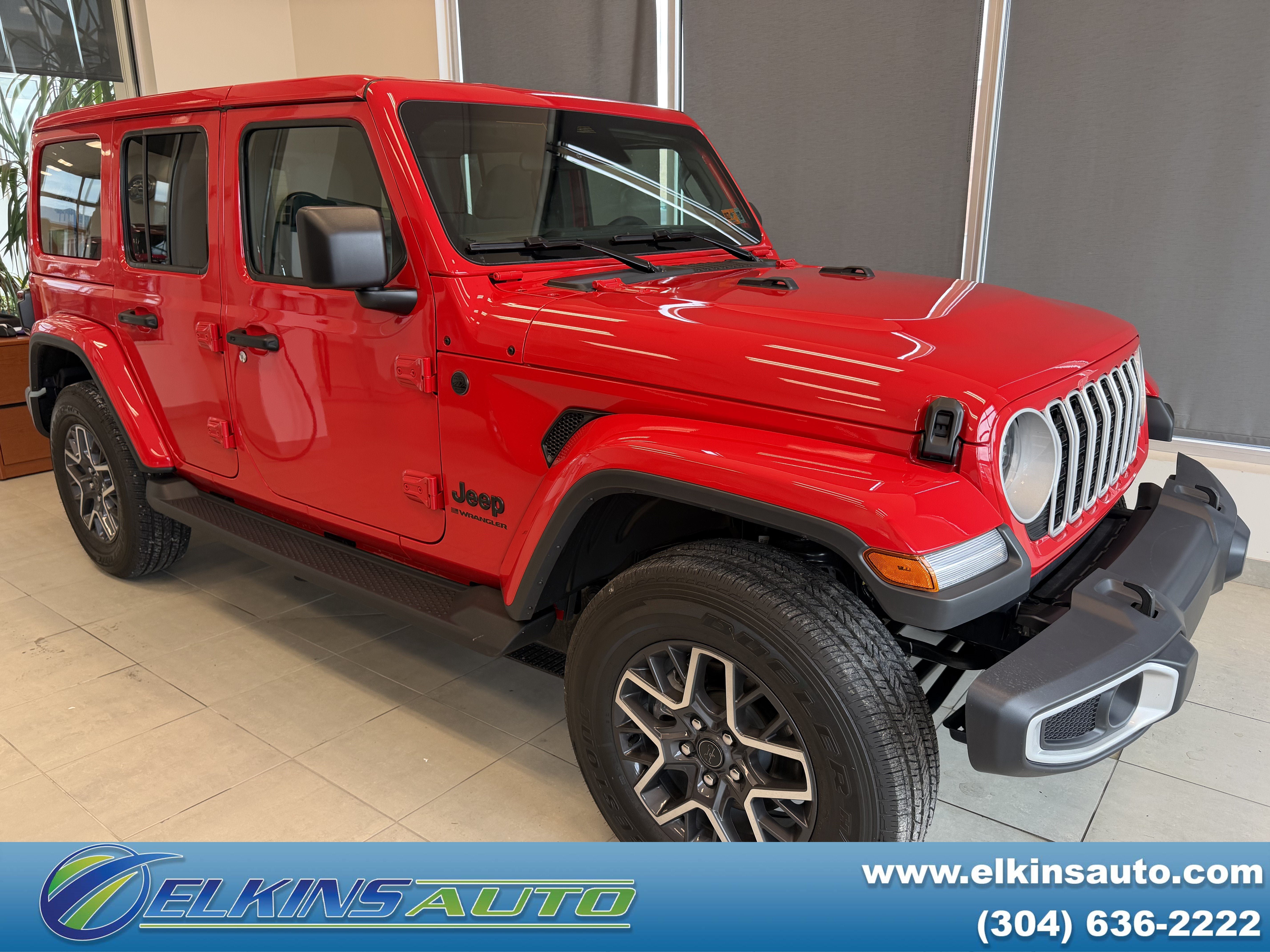 Used 2026 Jeep Wrangler Unlimited Sahara AWD/4WD image 1