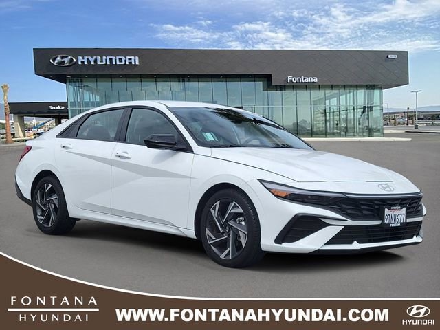 Certified 2025 Hyundai Elantra Blue