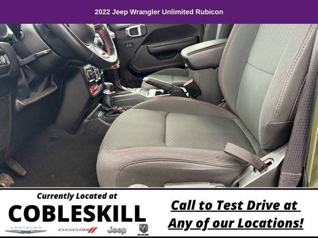 Used 2022 Jeep Wrangler Unlimited Rubicon w/ Cold Weather Group image 12
