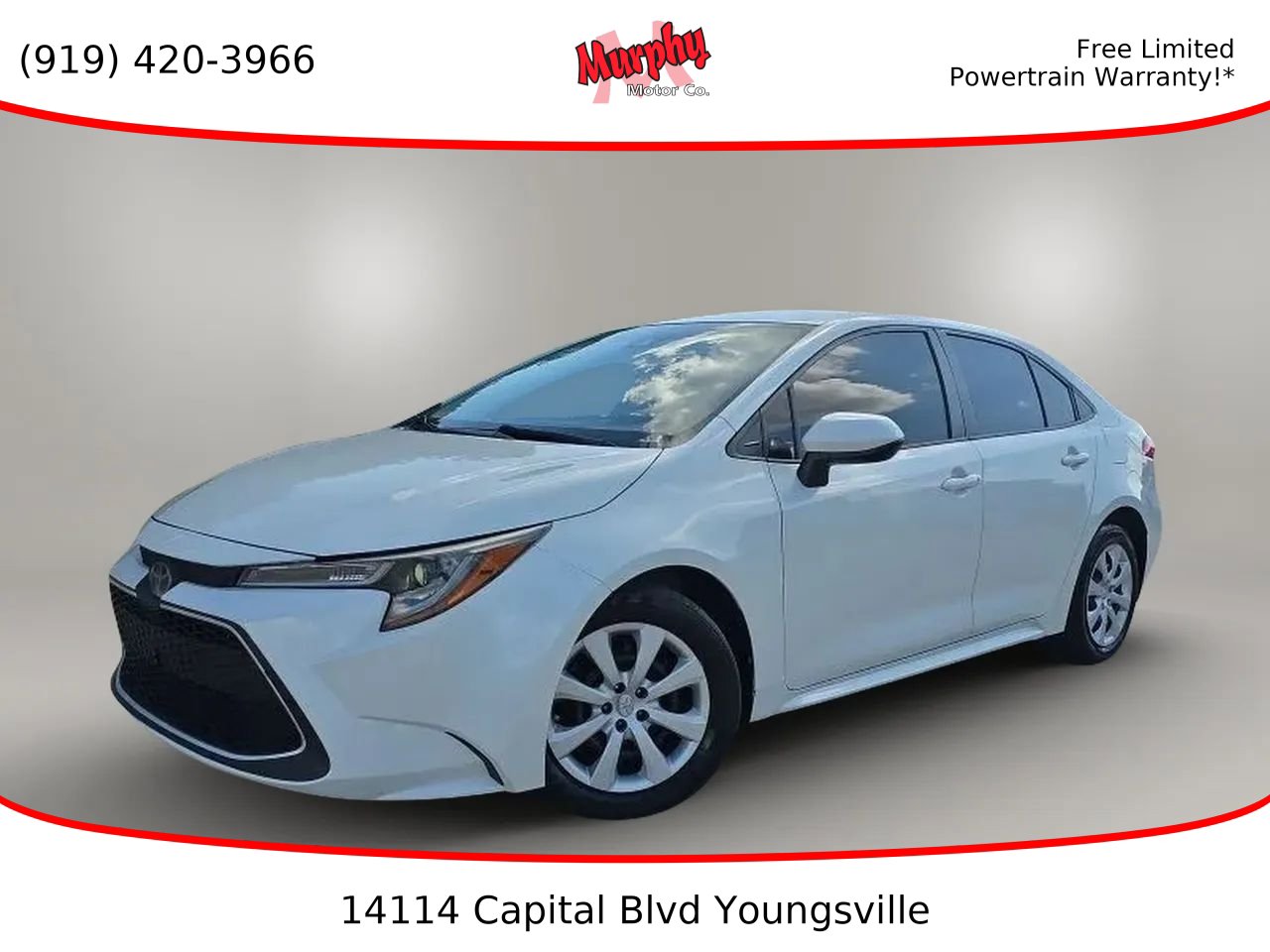Used 2020 Toyota Corolla LE
