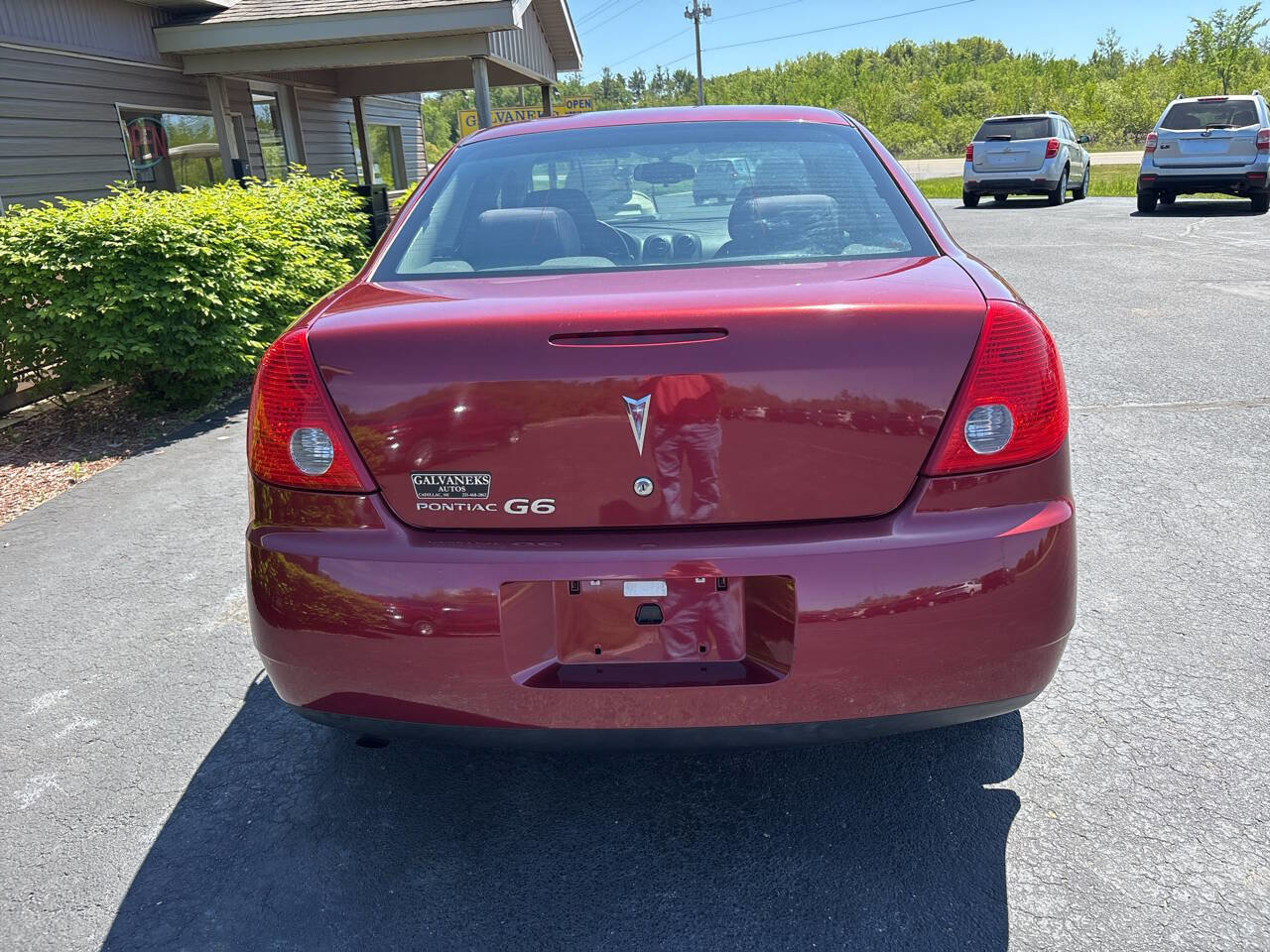 Used 2009 Pontiac G6 Sedan w/ Preferred Package FWD image 5