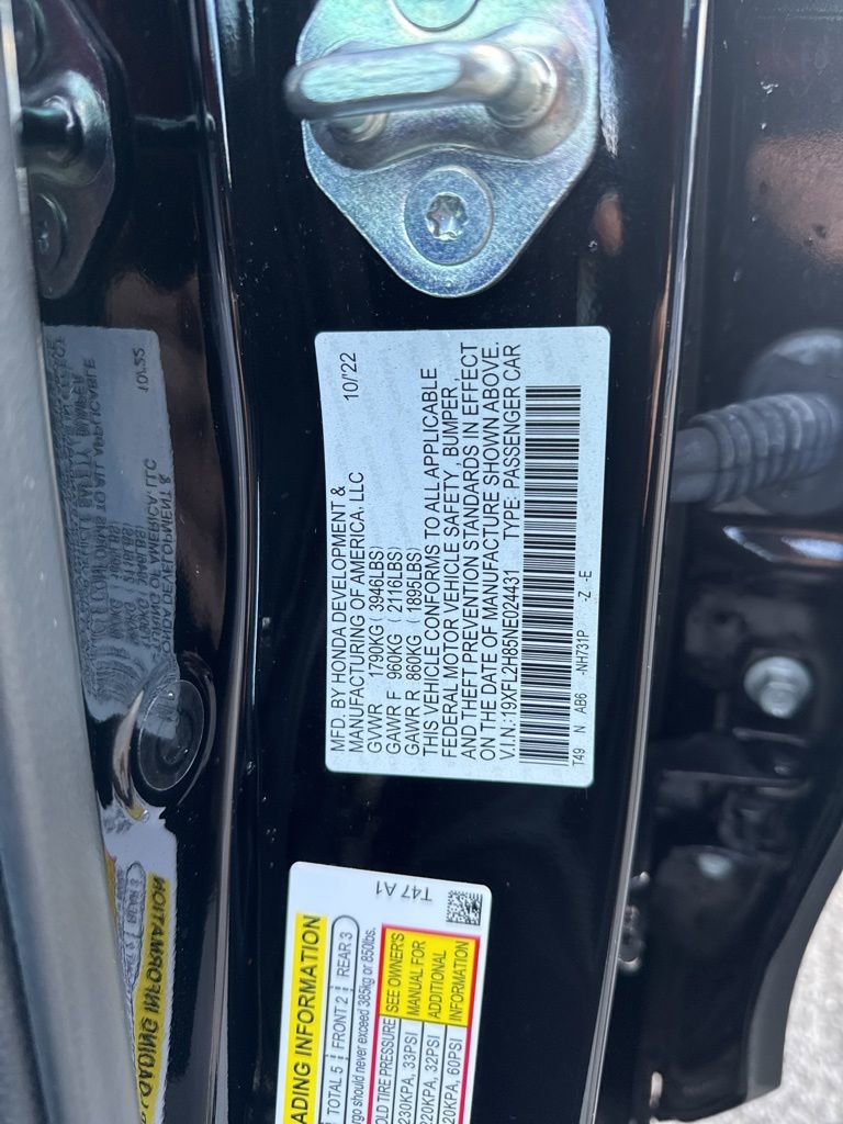 Used 2022 Honda Civic Sport image 21