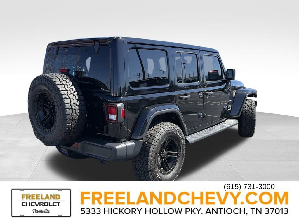 Used 2020 Jeep Wrangler Unlimited Sahara image 3
