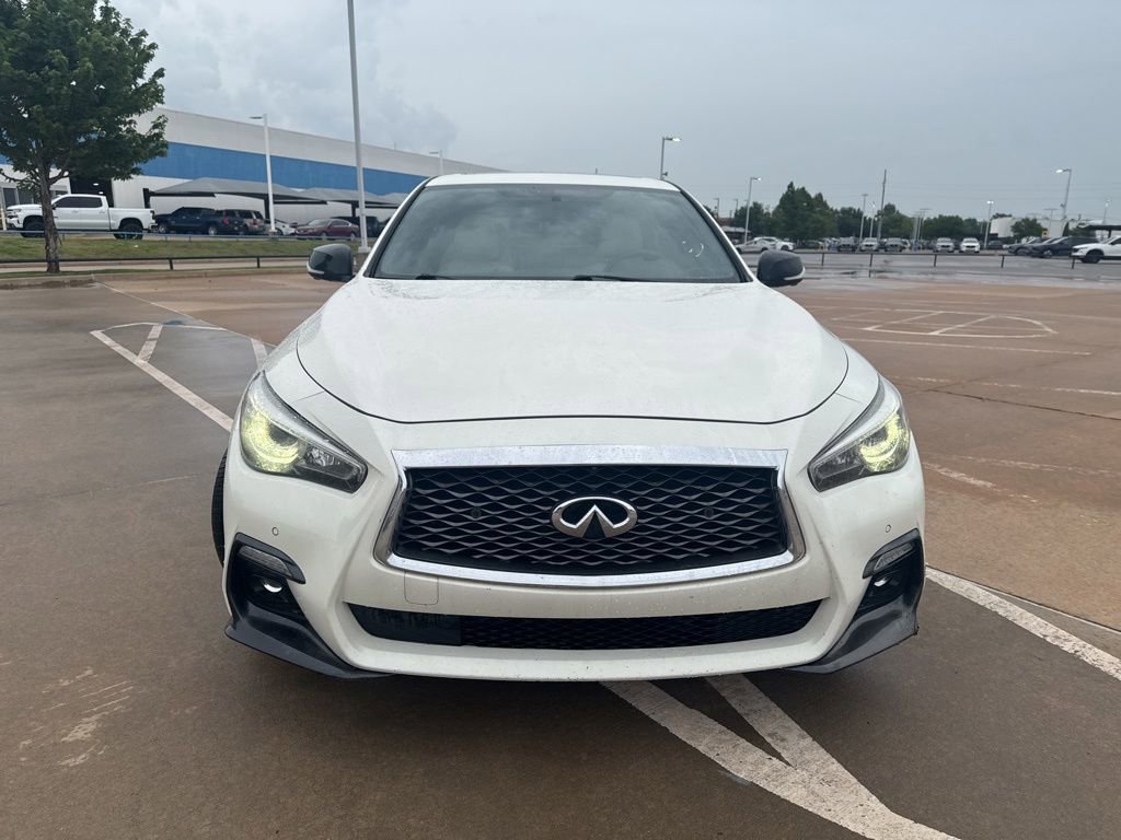 Used 2019 INFINITI Q50 Red Sport 400 w/ Sensory Package AWD/4WD image 6