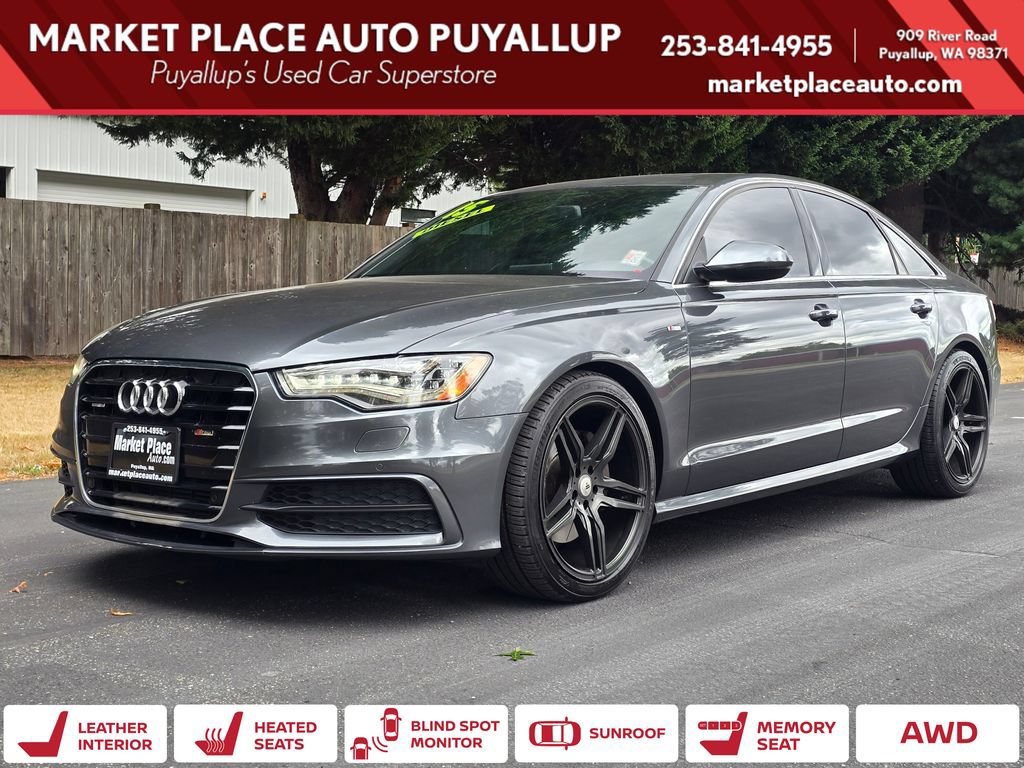 Used 2015 Audi A6 TDI Premium Plus w/ 19" Sport Package