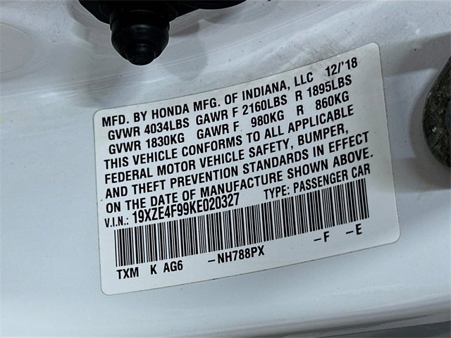 Used 2019 Honda Insight Touring image 31