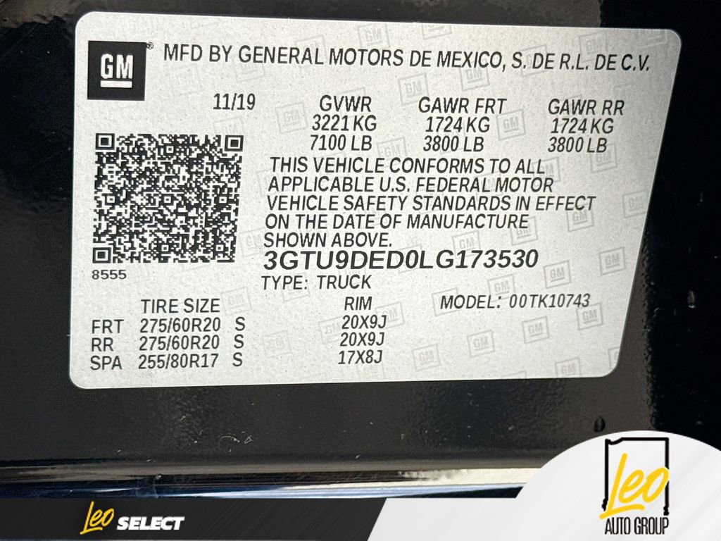 Used 2020 GMC Sierra 1500 SLT w/ SLT Premium Plus Package image 30