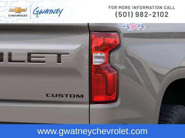 New 2026 Chevrolet Silverado 1500 Custom w/ Turbomax Blackout Package AWD/4WD image 11