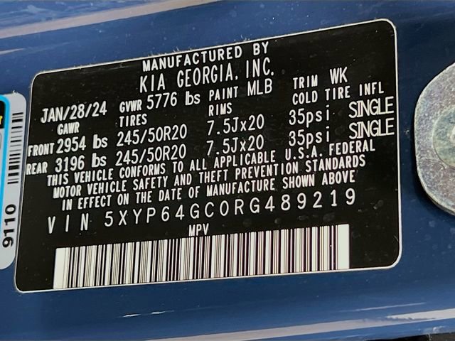 Used 2024 Kia Telluride S w/ S Sunroof Package image 34