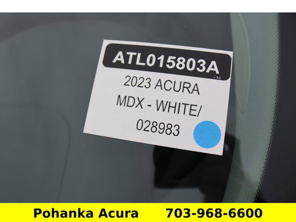 Certified 2023 Acura MDX SH-AWD w/ Technology Package image 34