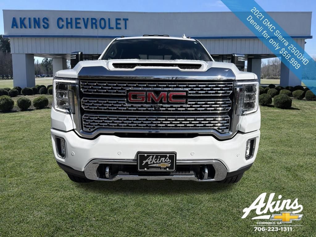 Certified 2021 GMC Sierra 2500 Denali w/ Denali Ultimate Package AWD/4WD image 3