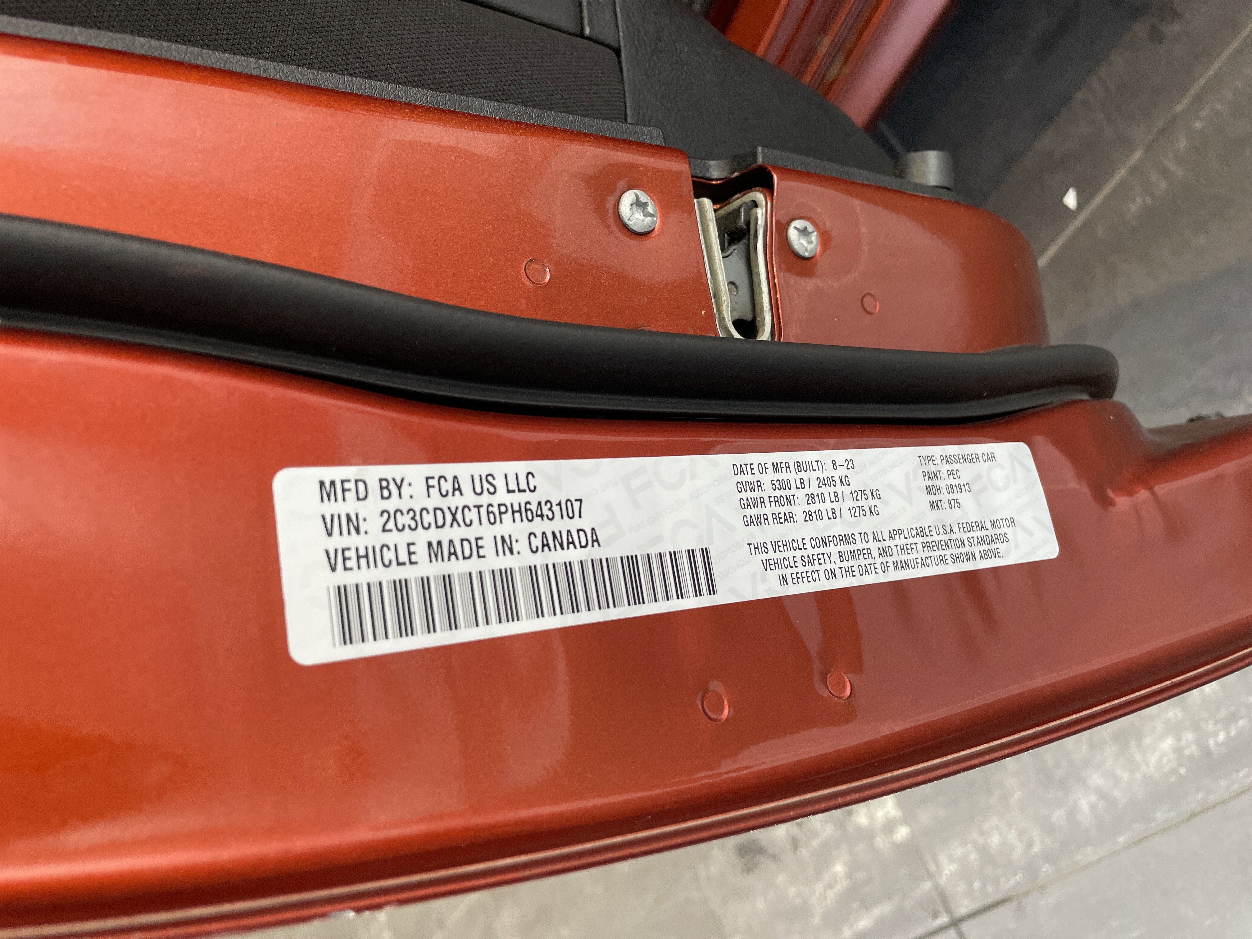 Used 2023 Dodge Charger R/T w/ Blacktop Package RWD image 39