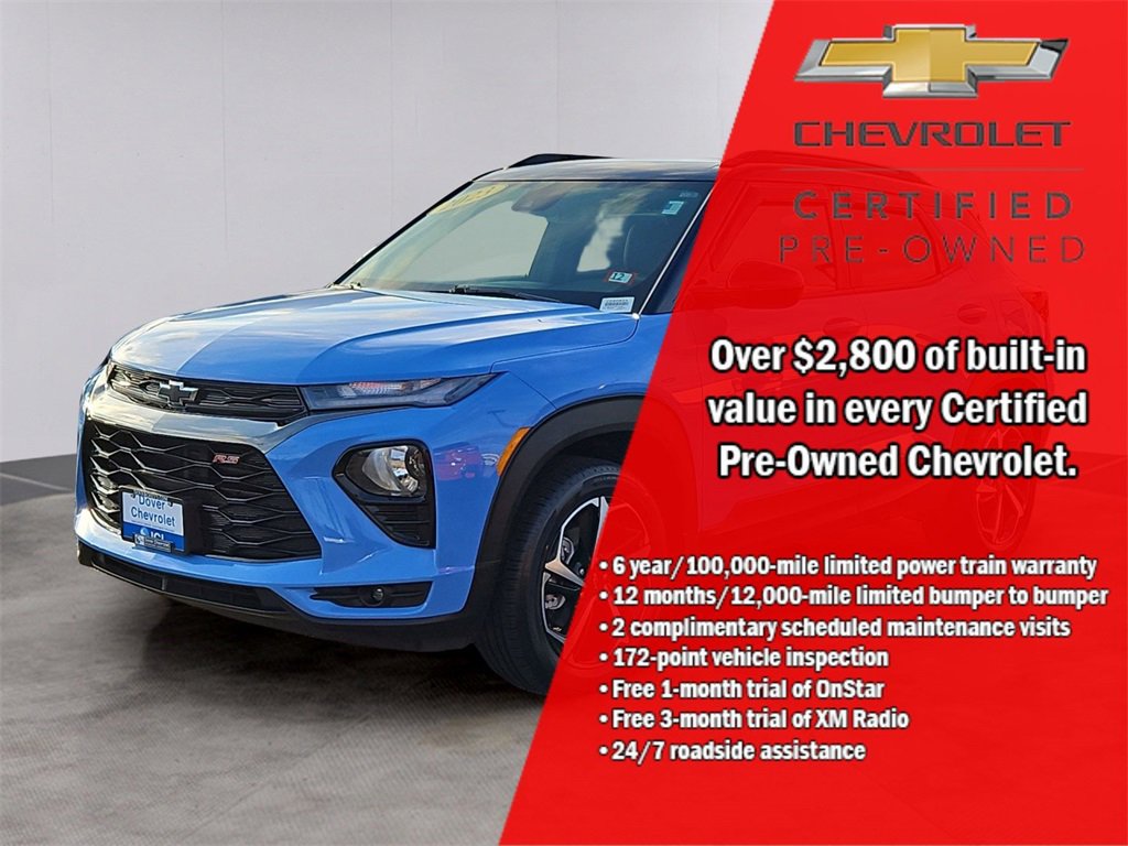 Certified 2023 Chevrolet TrailBlazer RS w/ Convenience Package