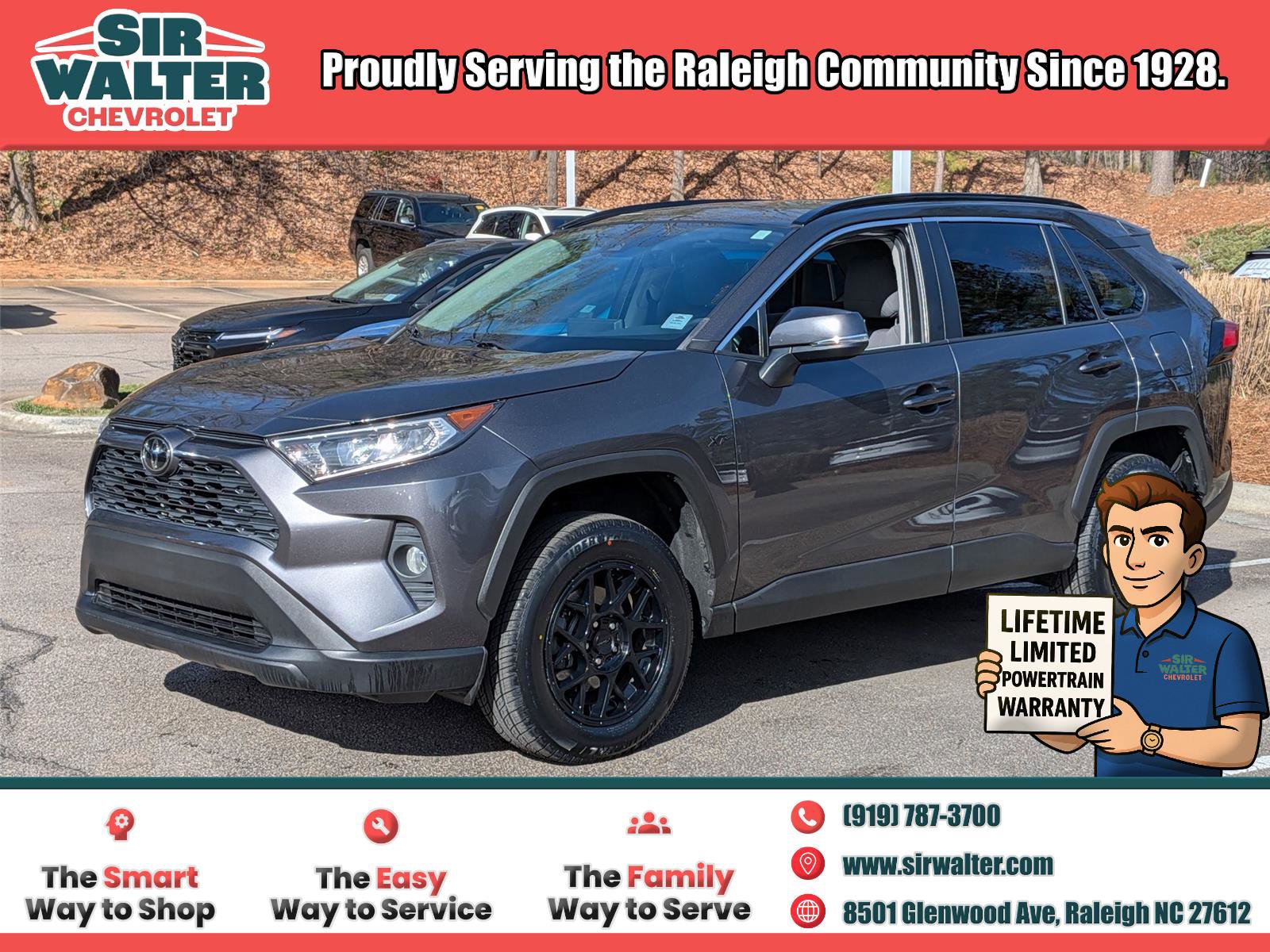 Used 2021 Toyota RAV4 XLE image 1