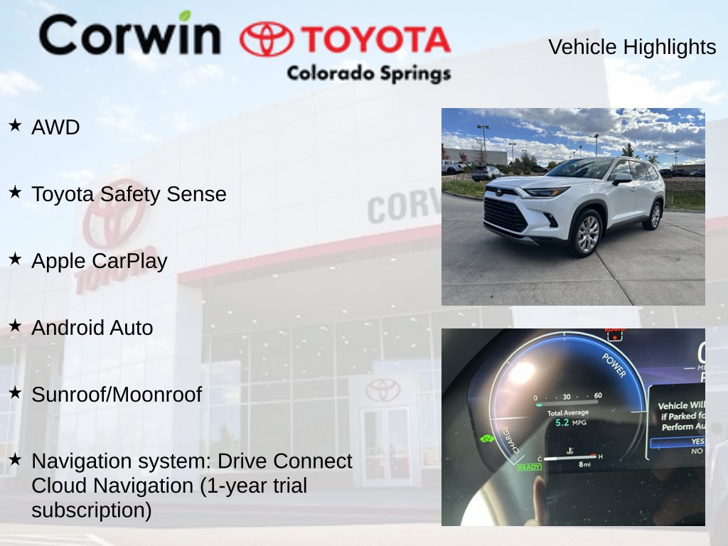 Used 2026 Toyota Grand Highlander AWD Hybrid image 15