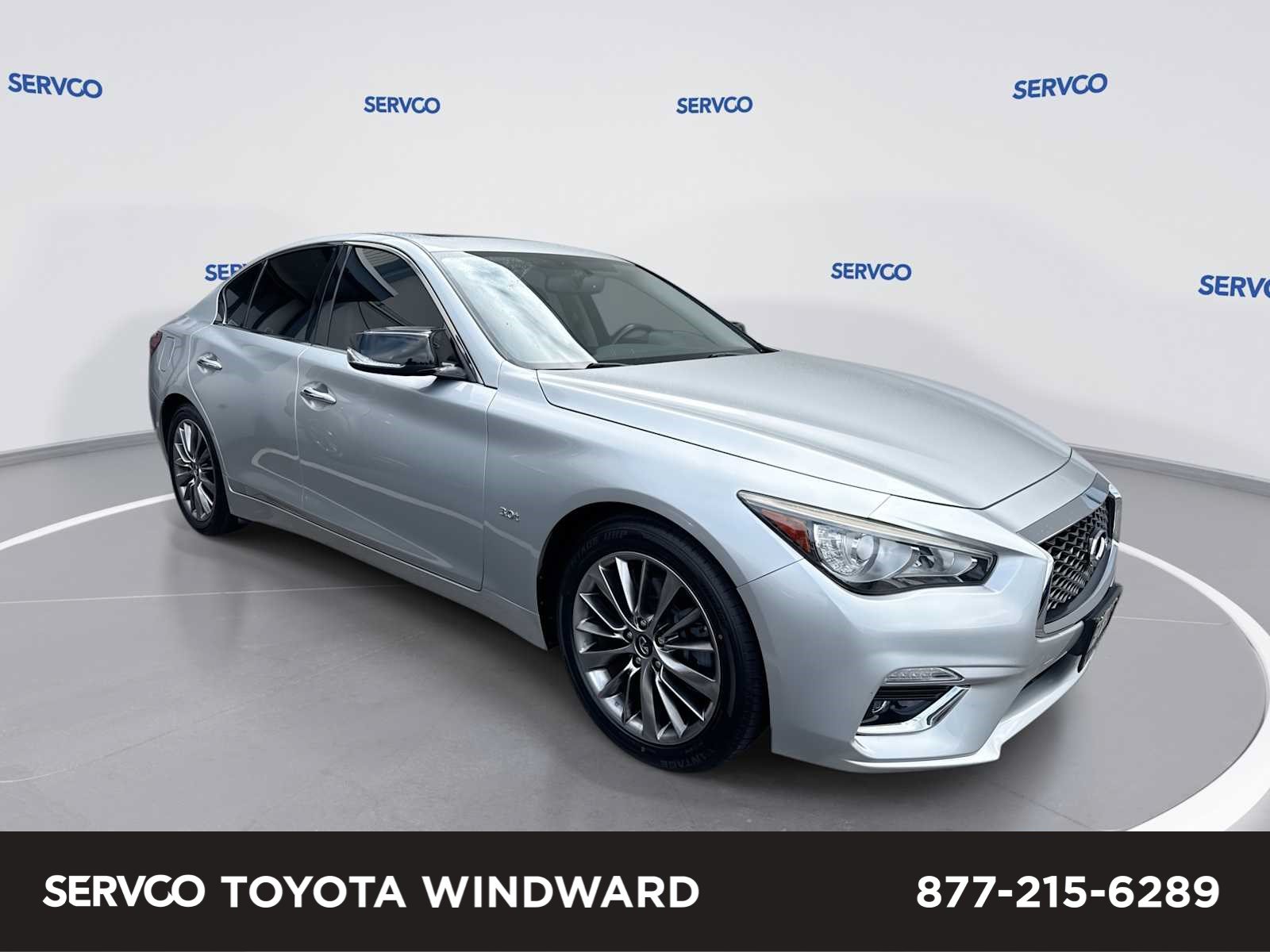 Used 2018 INFINITI Q50 Luxe w/ Cargo Package (L95)