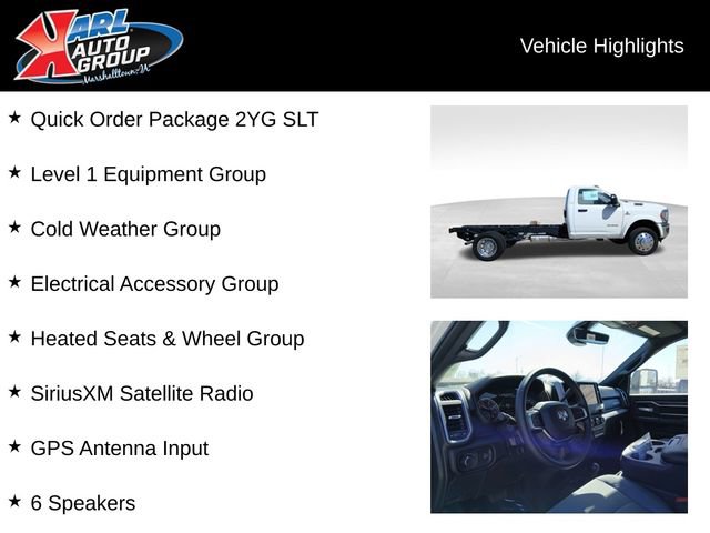 New 2024 RAM 5500 SLT w/ Quick Order Package 2YG SLT image 2