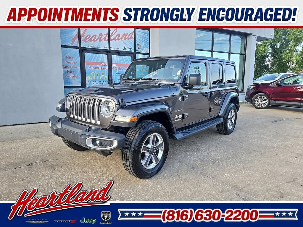 Used 2018 Jeep Wrangler Unlimited Sahara AWD/4WD image 1