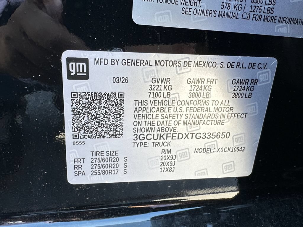 New 2026 Chevrolet Silverado 1500 LT Trail Boss w/ Safety Package AWD/4WD image 17