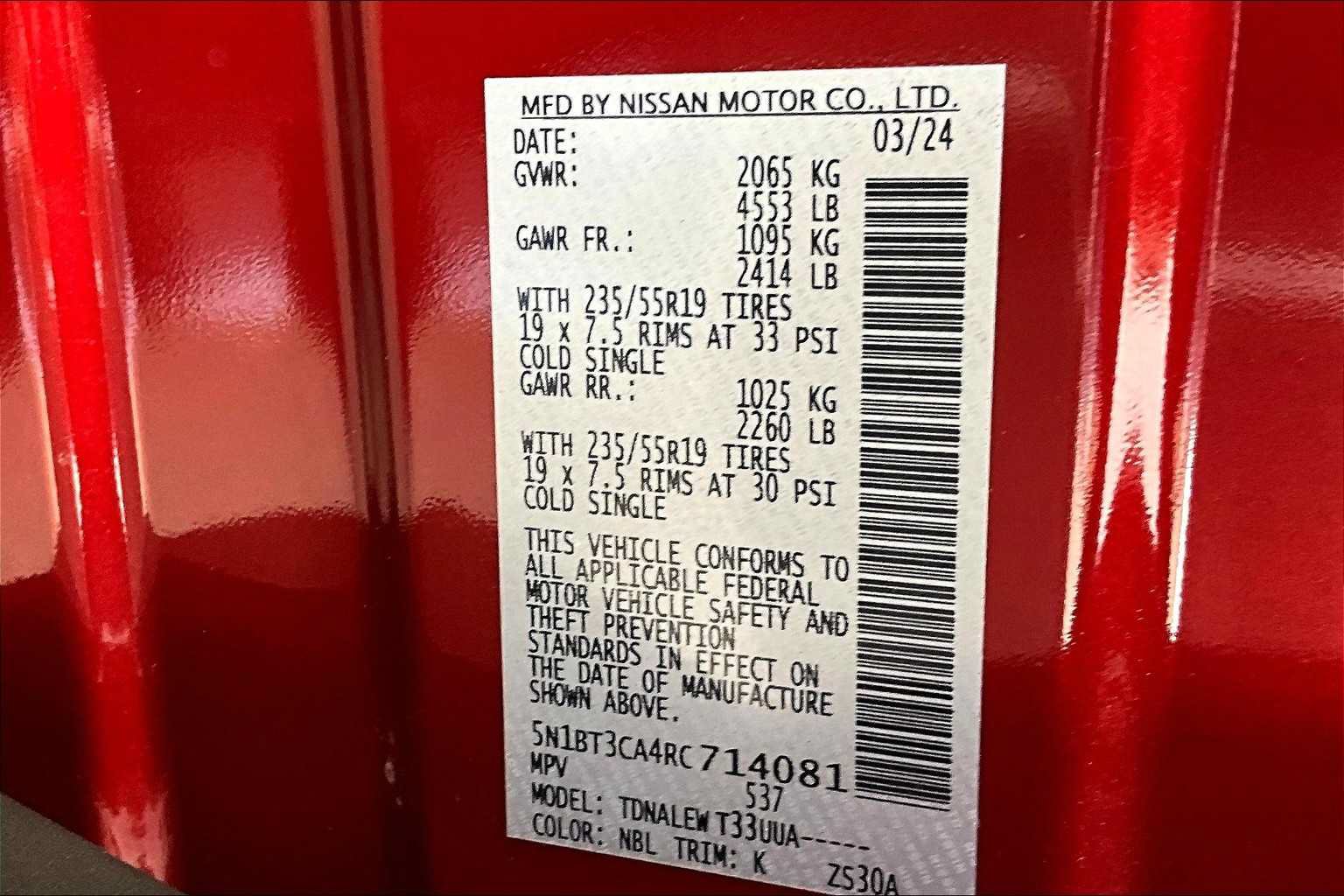 Used 2024 Nissan Rogue SL FWD image 33