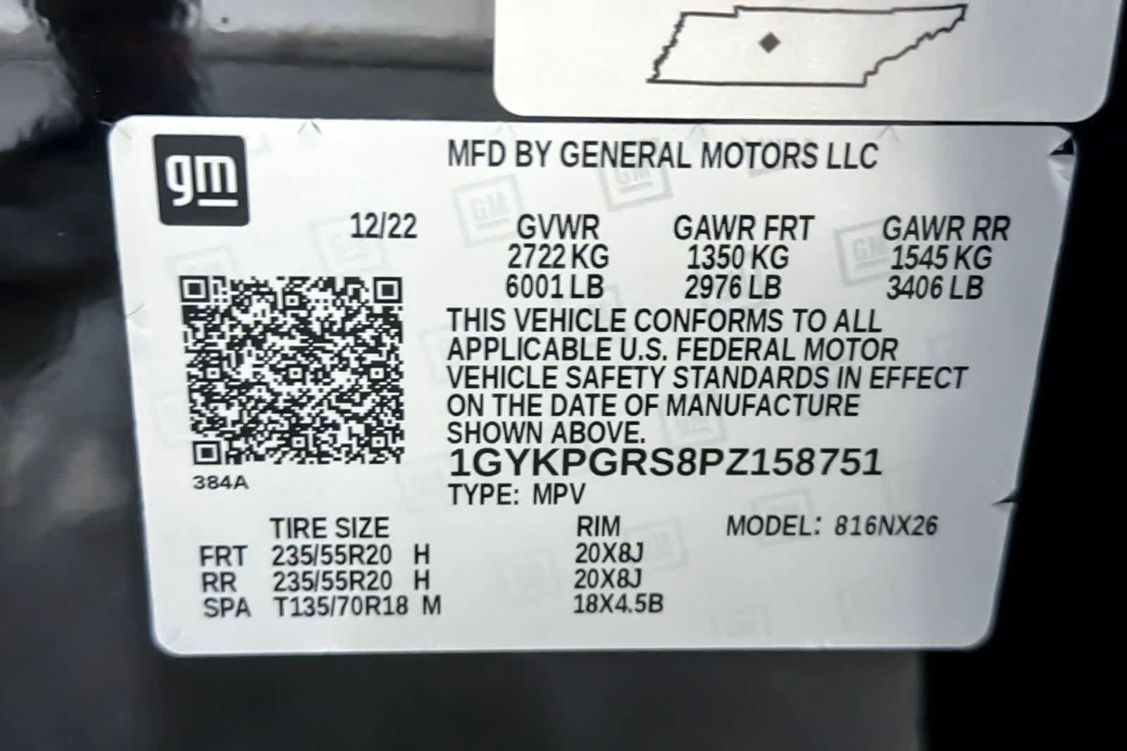 Used 2023 Cadillac XT6 Sport w/ Technology Package image 29