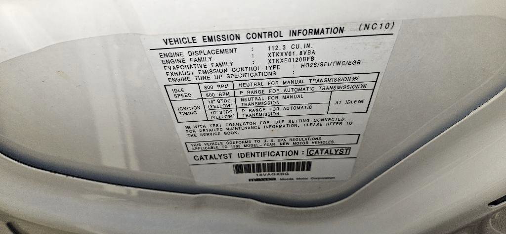 Used 1999 MAZDA MX-5 Miata image 10