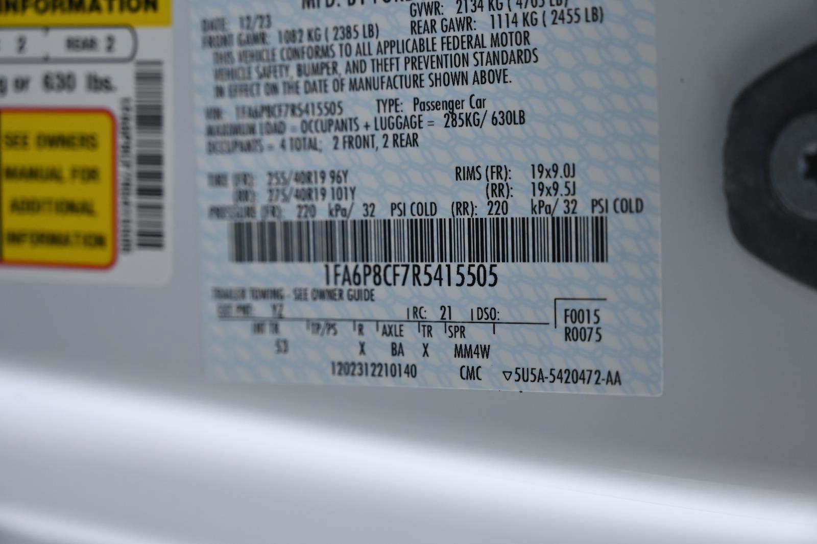 Used 2024 Ford Mustang GT Premium w/ GT Performance Package image 46