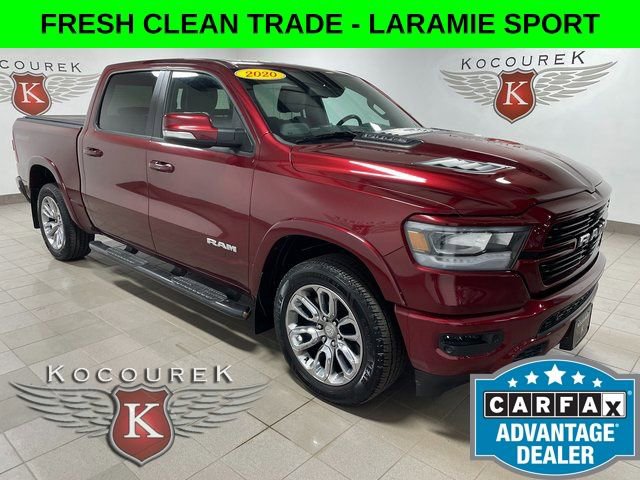 Used 2020 RAM 1500 Laramie w/ Sport Appearance Package AWD/4WD image 1