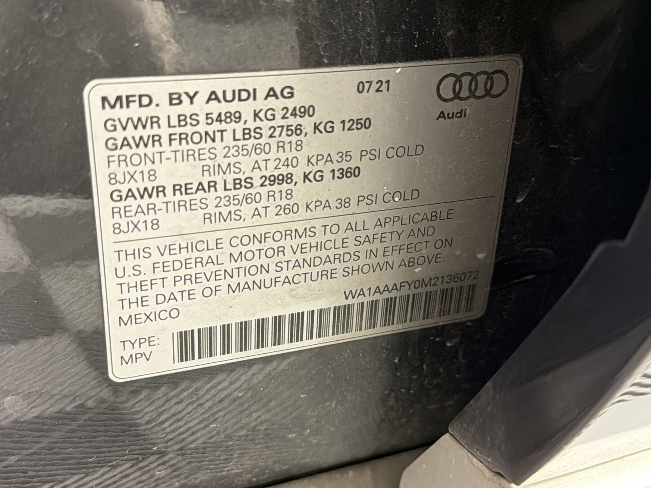 Used 2021 Audi Q5 2.0T Premium w/ Convenience Package AWD/4WD image 20