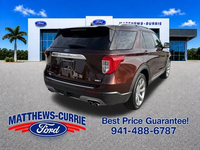 Certified 2020 Ford Explorer Platinum w/ Premium Technology Package AWD/4WD image 4
