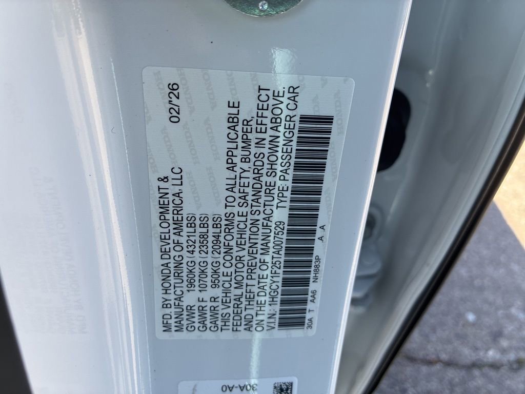 New 2026 Honda Accord LX image 25
