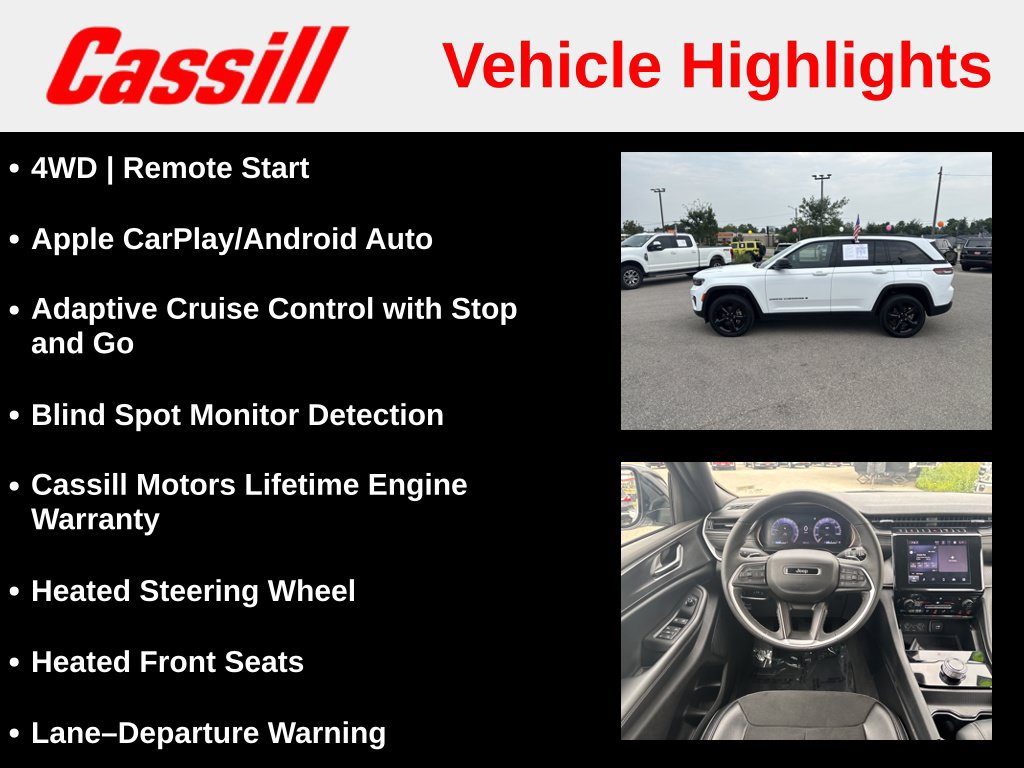 Used 2023 Jeep Grand Cherokee Altitude AWD/4WD image 7
