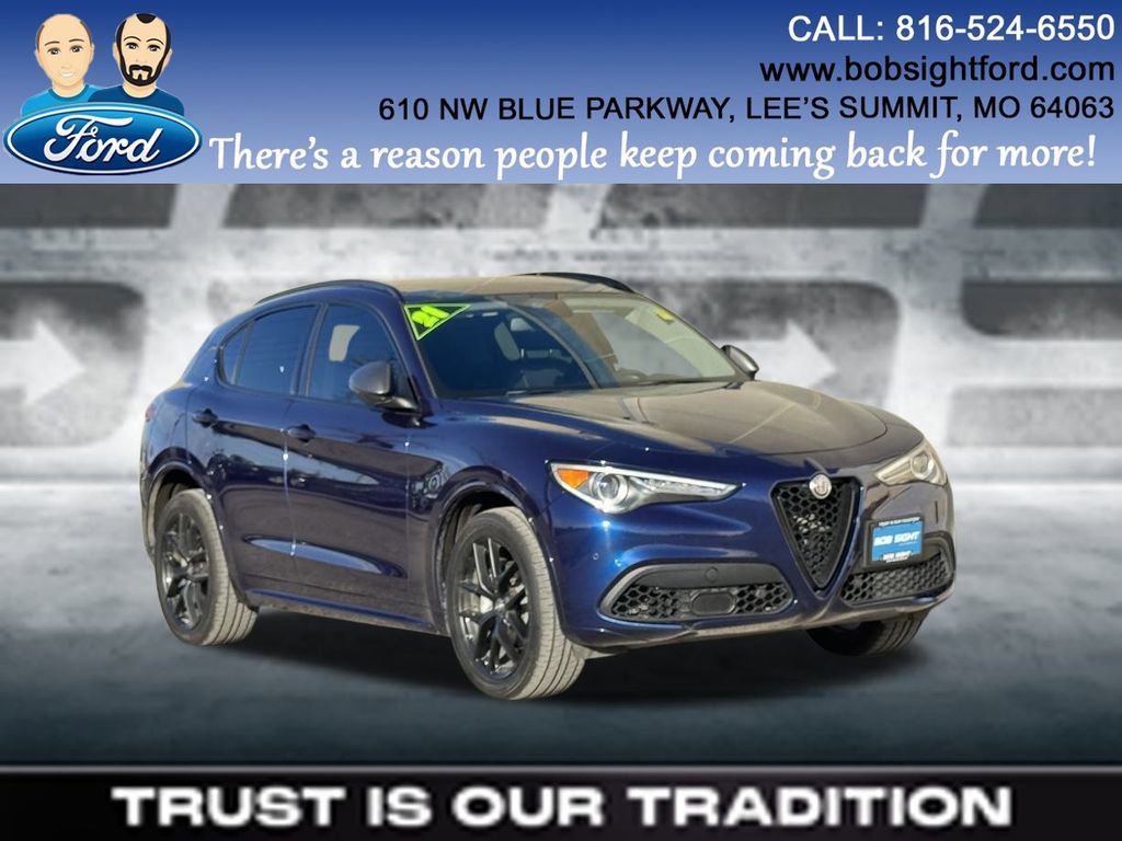 Used 2021 Alfa Romeo Stelvio Ti w/ Nero Edizione