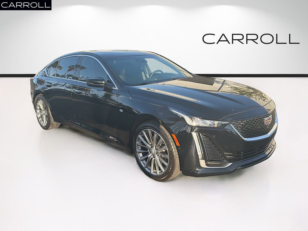 Used 2022 Cadillac CT5 Premium Luxury w/ Parking Package RWD image 1