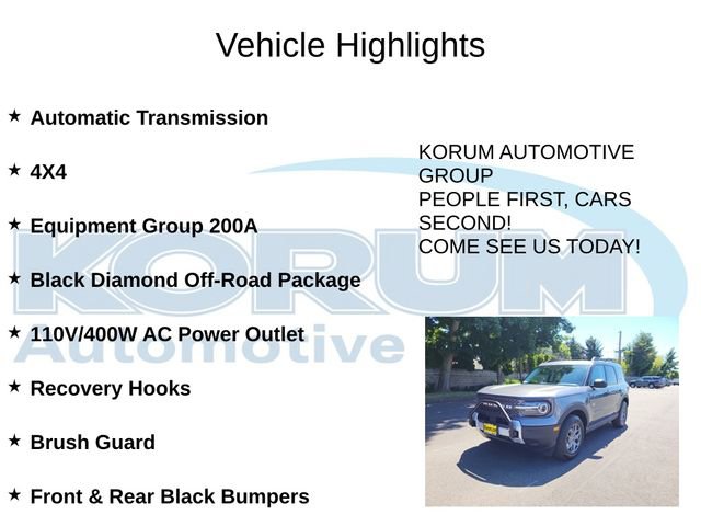 New 2025 Ford Bronco Sport Big Bend AWD/4WD image 4