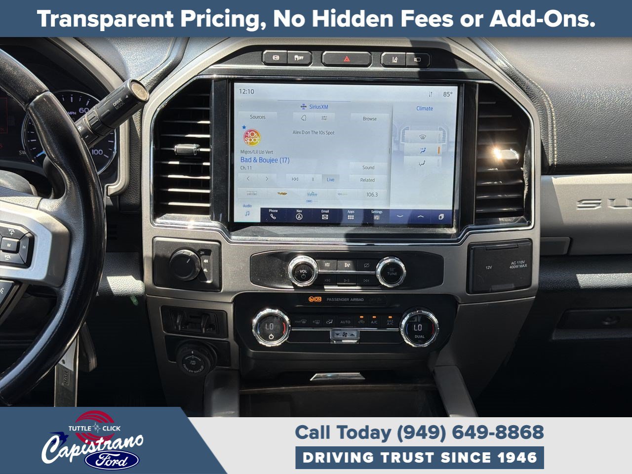 Used 2022 Ford F250 Lariat w/ Chrome Package AWD/4WD image 19