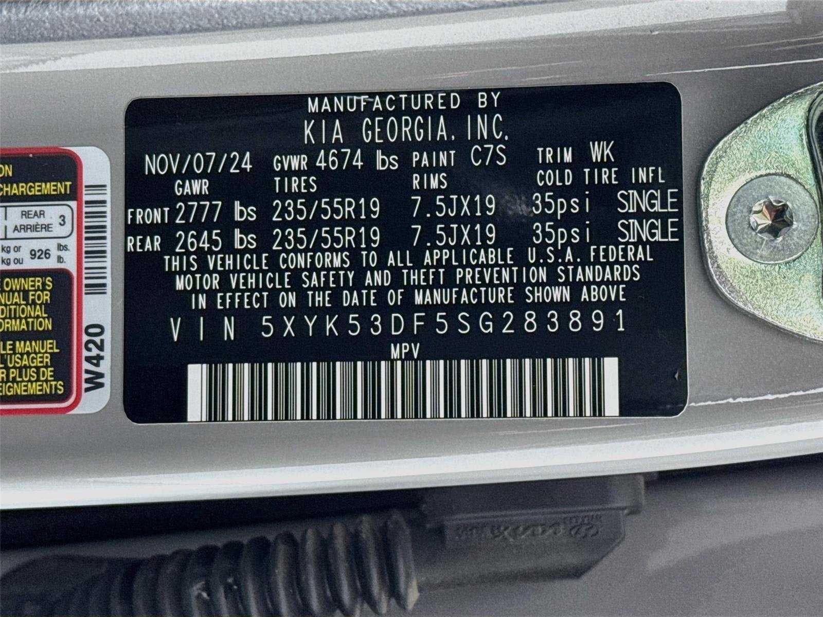 Certified 2025 Kia Sportage SX FWD image 34
