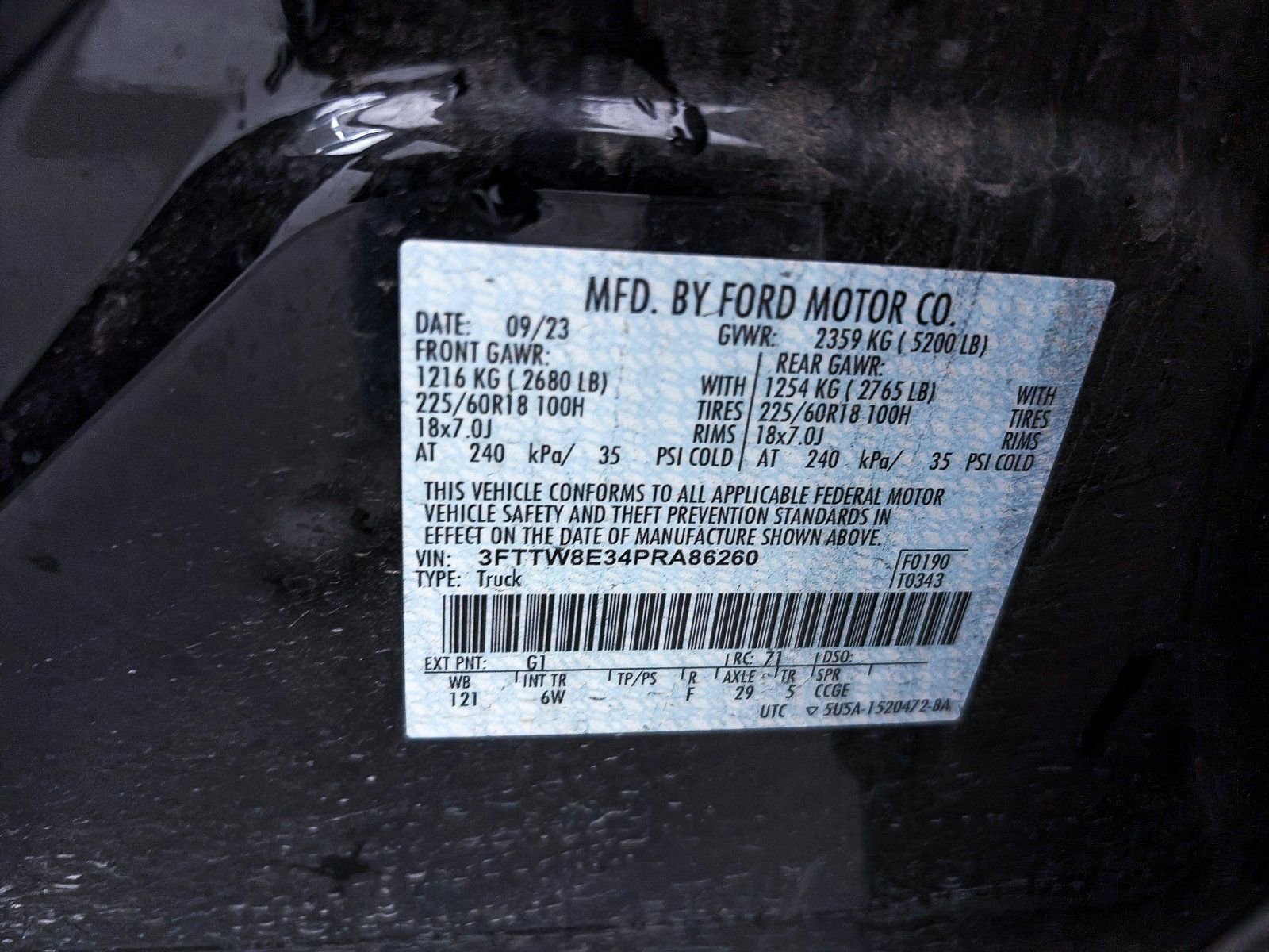 Used 2023 Ford Maverick Lariat w/ Lariat Luxury Package image 39