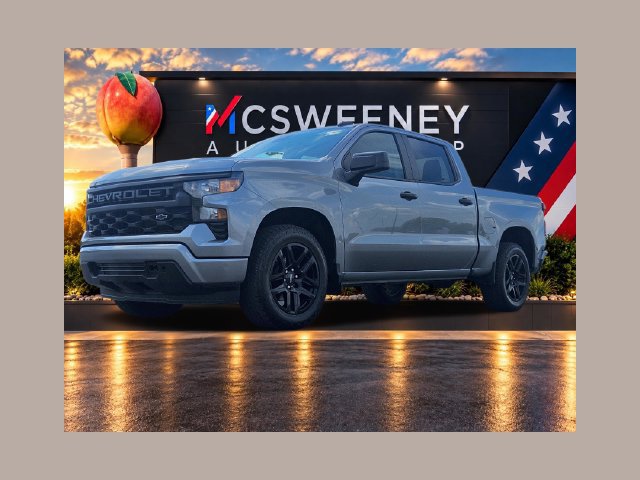 Used 2023 Chevrolet Silverado 1500 Custom w/ LPO, Dark Essentials Package AWD/4WD 360° Tour