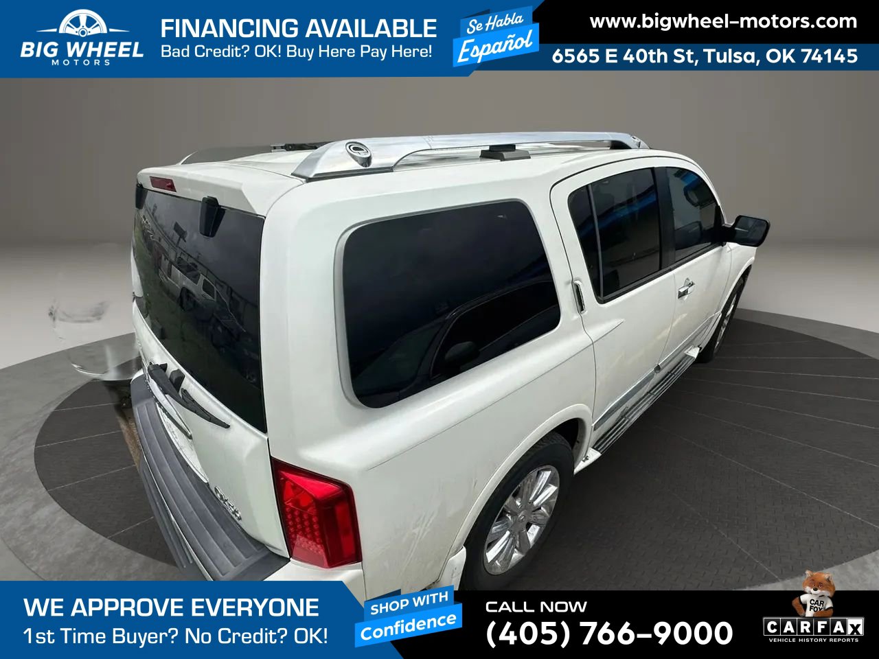 Used 2009 INFINITI QX56 4WD w/ Technology Pkg image 3