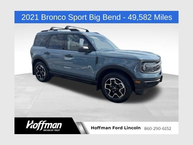 Certified 2021 Ford Bronco Sport Big Bend