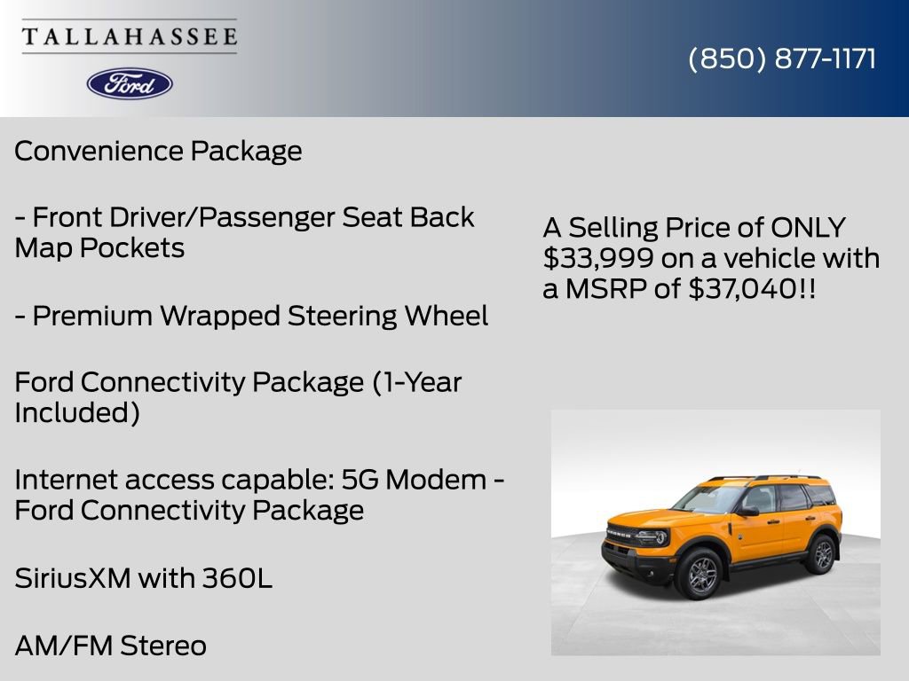 New 2026 Ford Bronco Sport Big Bend w/ Convenience Package AWD/4WD image 24