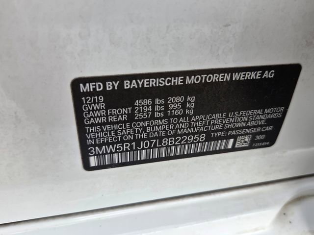Used 2020 BMW 330i Sedan RWD image 20