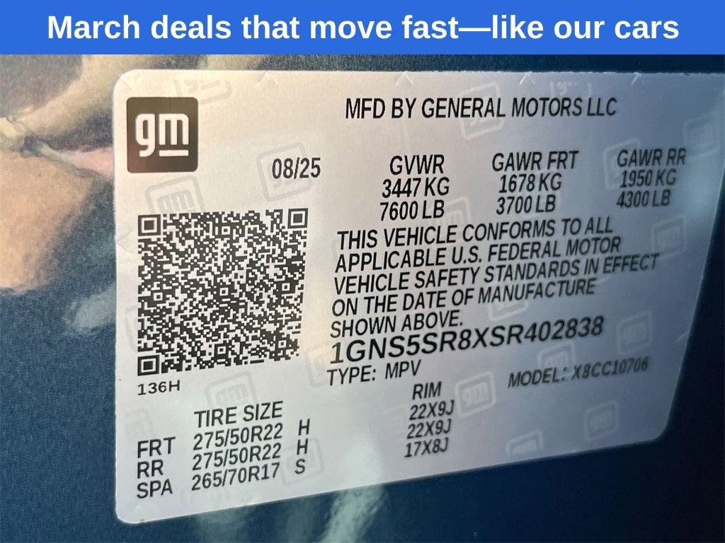 New 2025 Chevrolet Tahoe Premier image 35