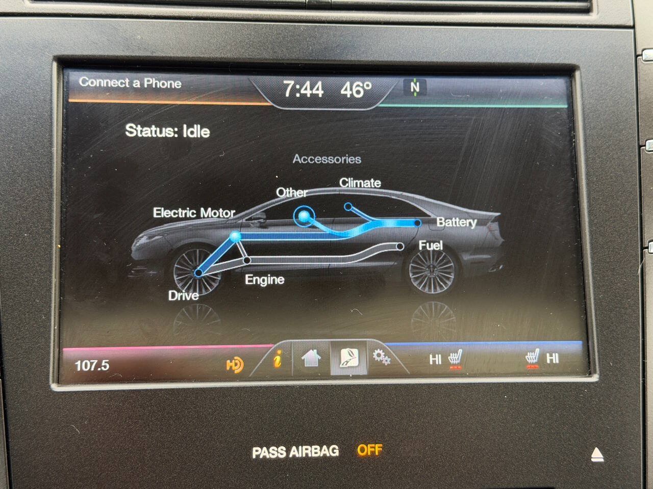 Used 2015 Lincoln MKZ Hybrid w/ Equipment Group 202A Reserve FWD image 42