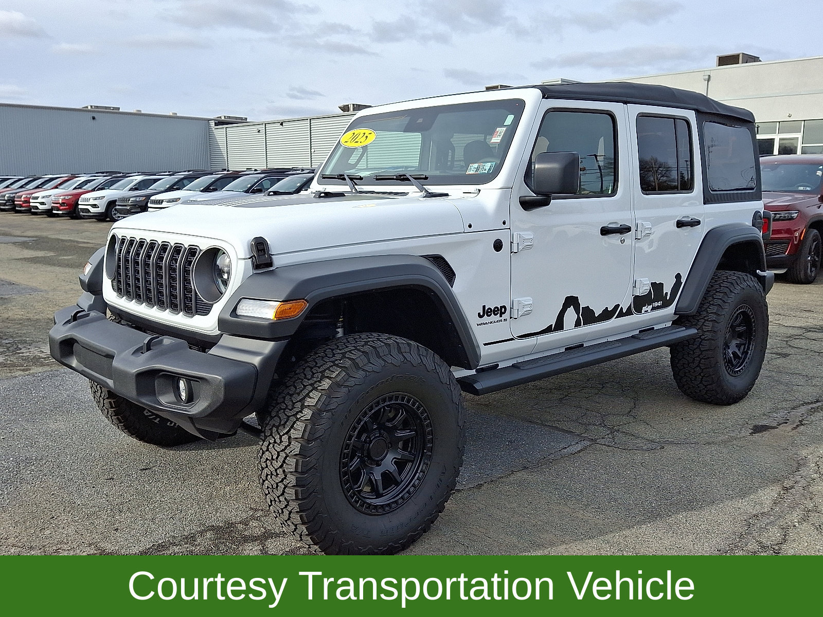 New 2025 Jeep Wrangler Unlimited Sport AWD/4WD image 3