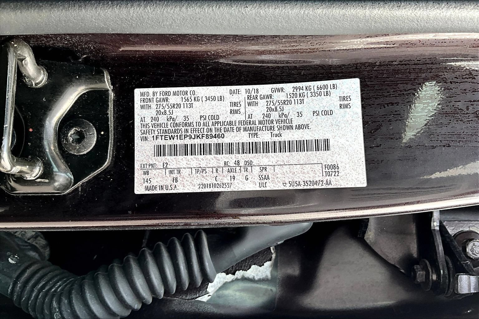 Used 2018 Ford F150 XLT w/ Equipment Group 302A Luxury AWD/4WD image 17